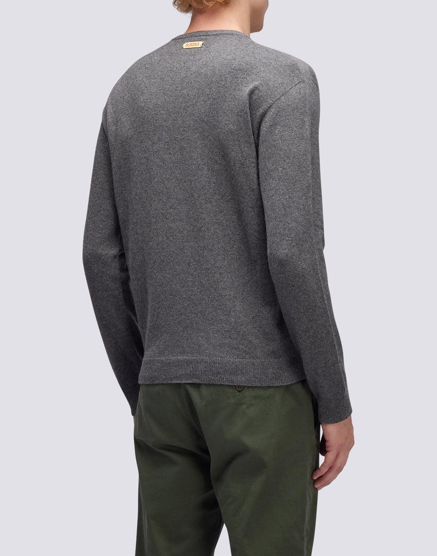 Sundek maglione a girocollo misto cashmere M350KIWS500-33700 Promozione