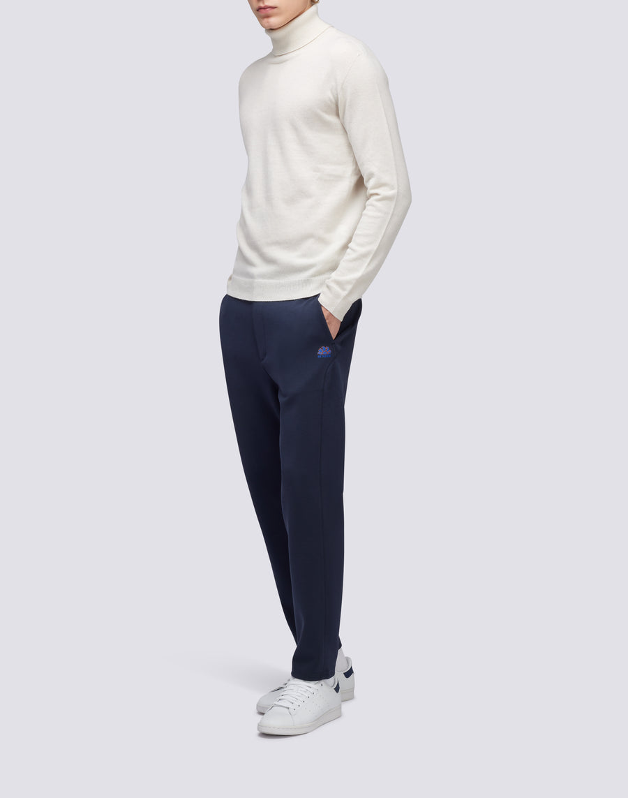 Sundek maglione a girocollo misto cashmere M351KIWS500-03900 Soddisfazione Garantita