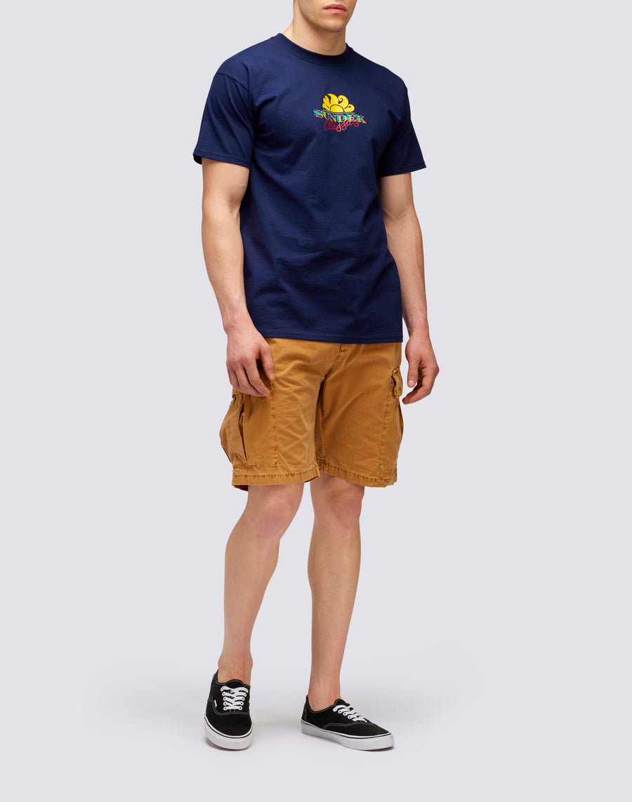 Sundek T-SHIRT HERITAGE PRINT m641tejy300-00700 Outlet