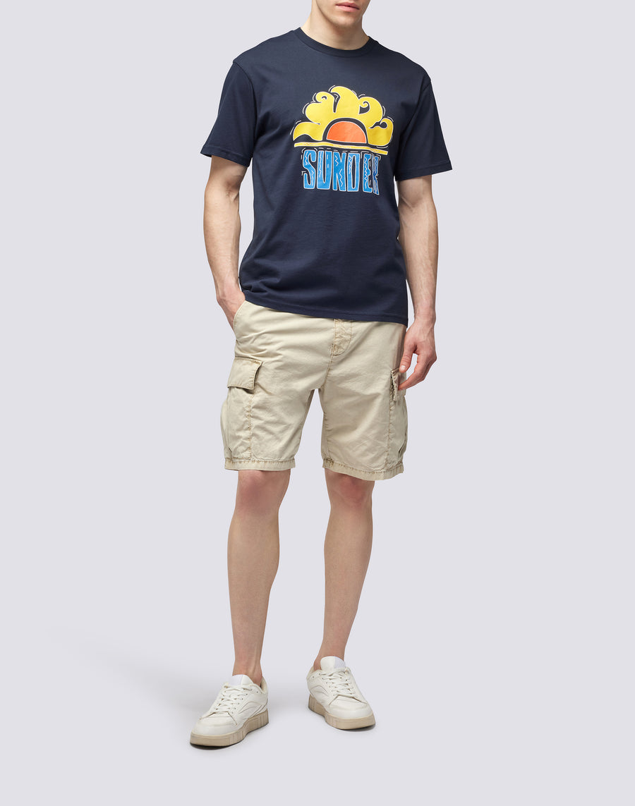 Sundek T-SHIRT SUNDEK LOGO m614tejr900-00701 Offerte