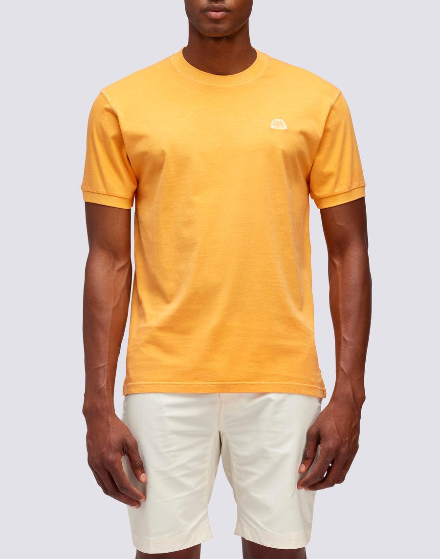 Sundek T-SHIRT NEW DEY GIROCOLLO TINTO CAPO CON LOGO m108tej78tc-a3301 Prezzo di fabbrica