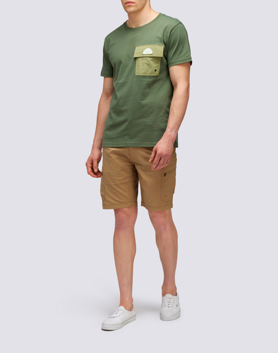 Sundek T-SHIRT CON TASCA m606tejs500-a2701 Saldi Di Fabbrica