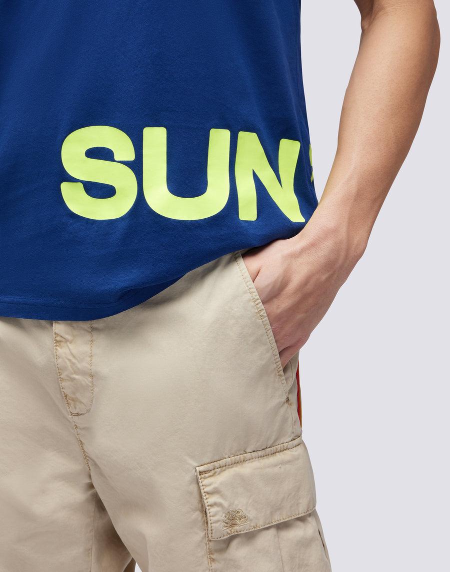 Sundek T-SHIRT LOGO BIG m608tej7800-a2501 Moda