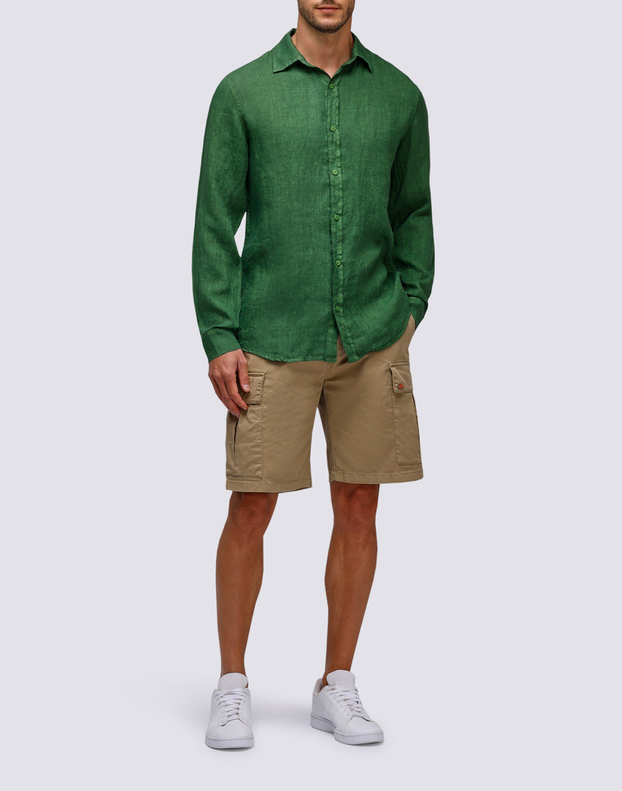 Sundek CAMICIA LINO m820shli7tc-30200 Nuovo