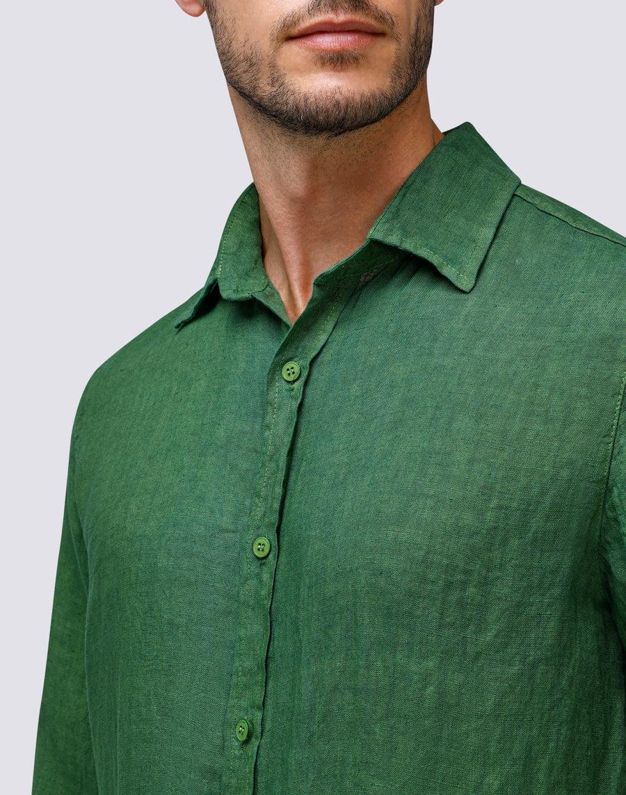 Sundek CAMICIA LINO m820shli7tc-30200 Nuovo
