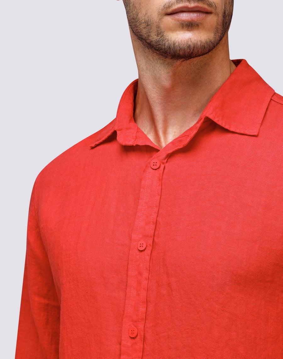 Sundek CAMICIA LINO m820shli7tc-30900 Pezzi Unici