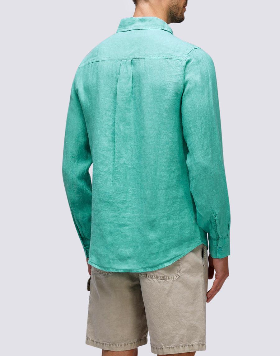 Sundek CAMICIA LINO m820shli7tc-a3200 Consegna Veloce