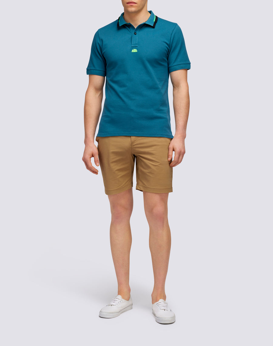 Sundek POLO IN COTONE PIQUET COMBINATO m997plpq500-a3401 Vendita Calda