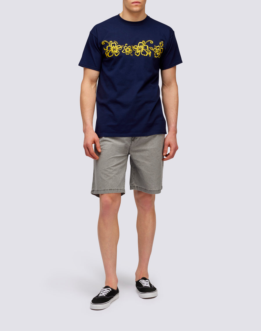 Sundek T-SHIRT ARCHIVE HIBISCUS PRINT m636tejy3ia-00700 Vendite Flash