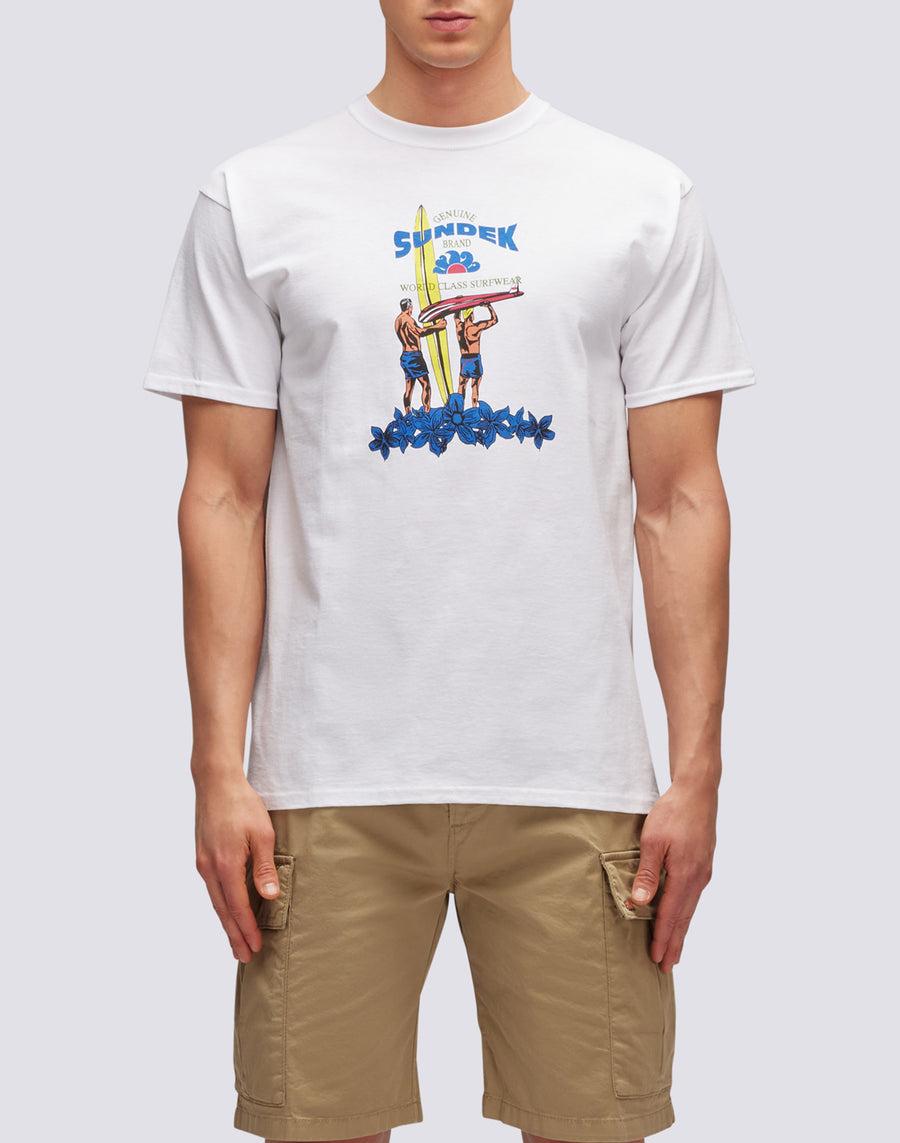 Sundek T-SHIRT HERITAGE SUNDEK PRINT m639tejy300-00600 Italia