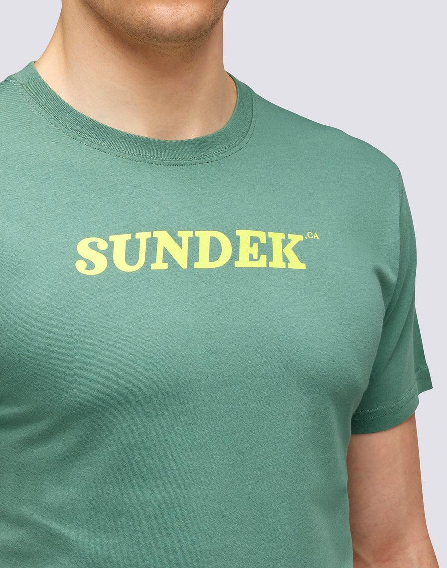 Sundek T-SHIRT GIROCOLLO CON LOGO m287tej7800-a1601 Pezzi Unici