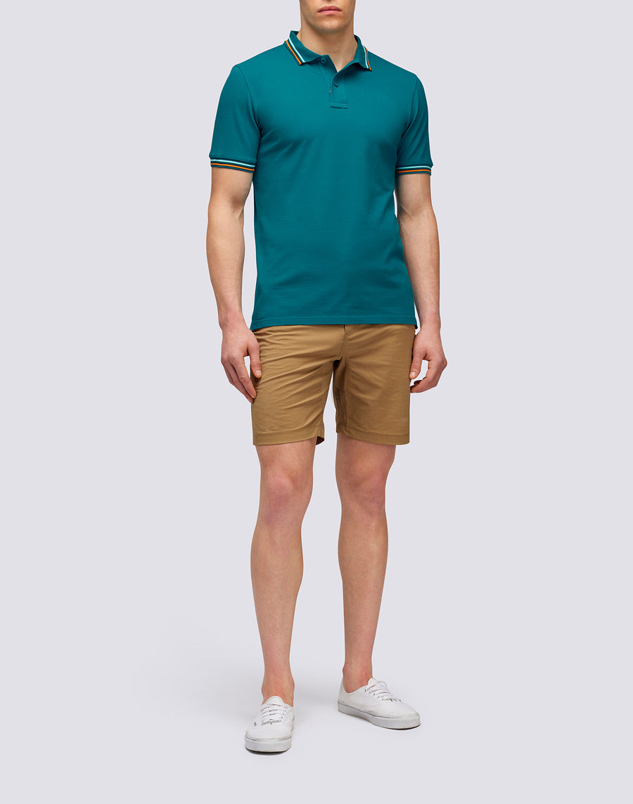 Sundek POLO BRICE IN COTONE PIQUET CON DETTAGLI TRICOLOR m779plj6500-01203 Soddisfazione Garantita