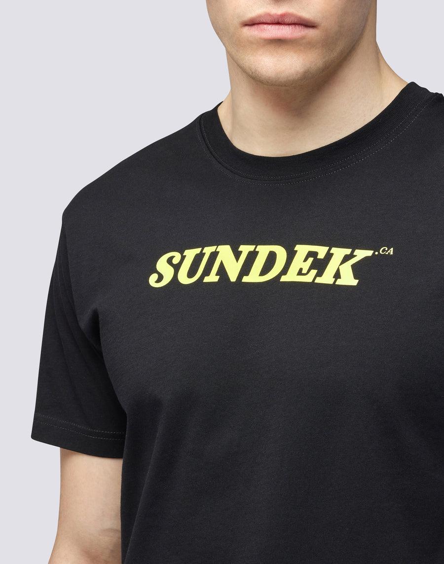 Sundek T-SHIRT GIROCOLLO CON LOGO m287tej7800-00402 Presa