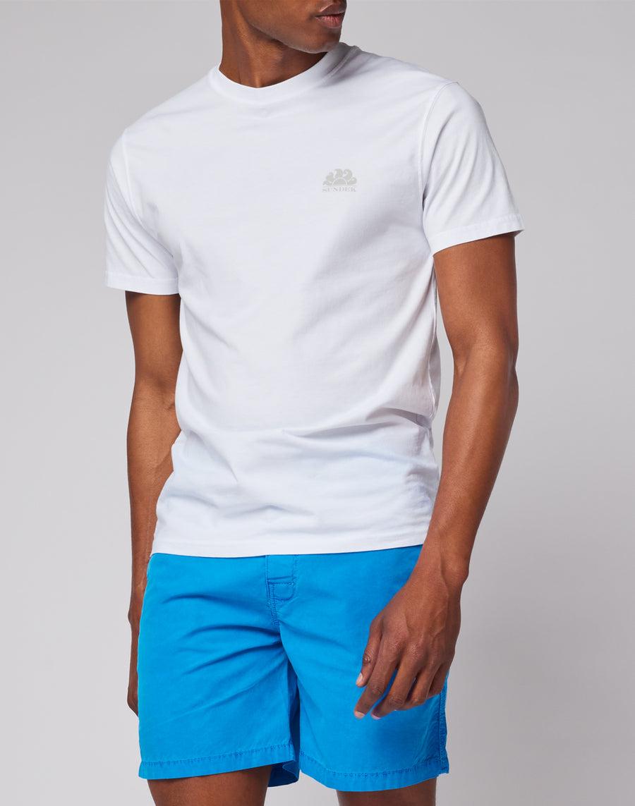 Sundek walkshort in cotone popeline M233WKPP900-00100 Offerte