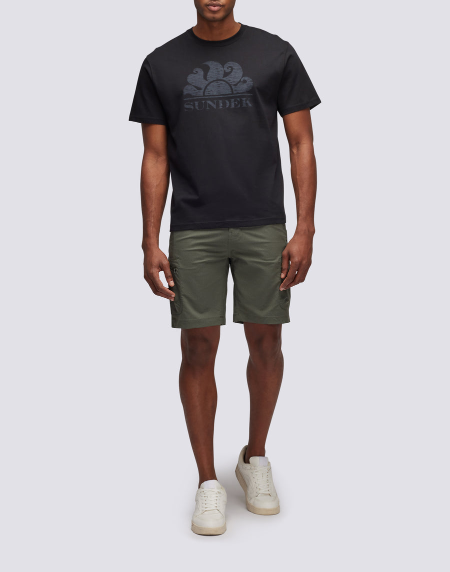 Sundek shorts cargo in tessuto quick dry M169WKP8700-30203 I Più Venduti