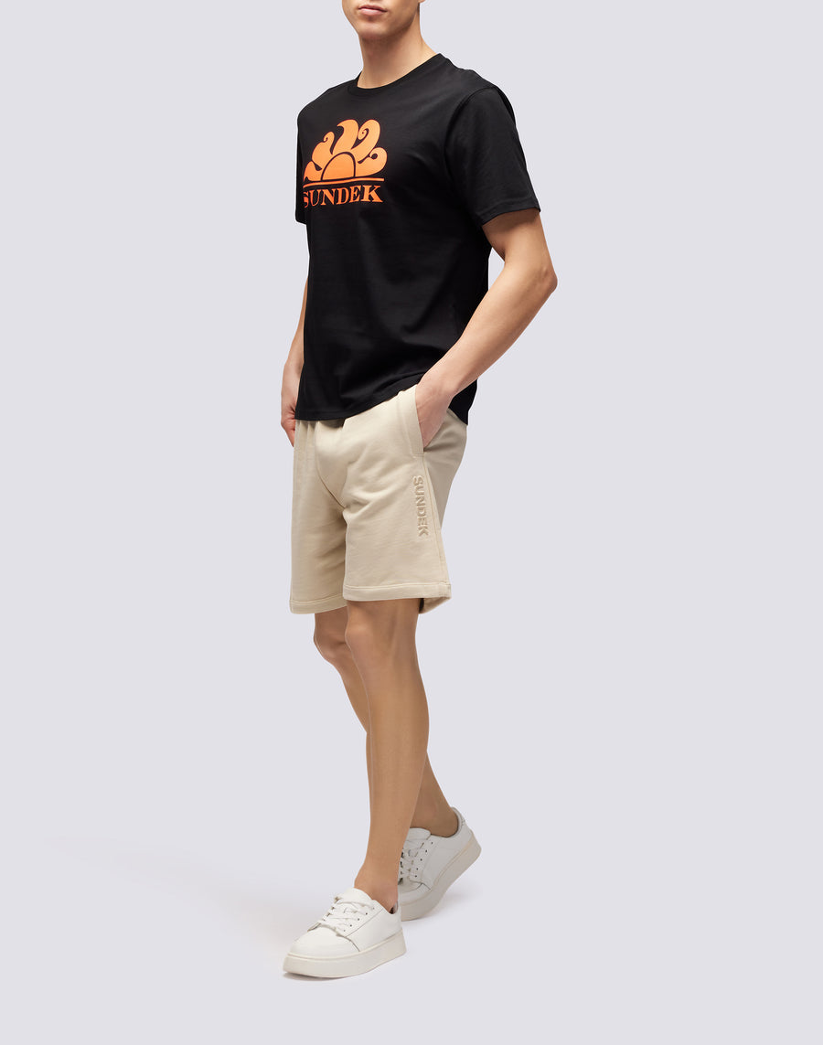 Sundek T-SHIRT GIROCOLLO CON STAMPA LOGO m021tej7800-00402 2025