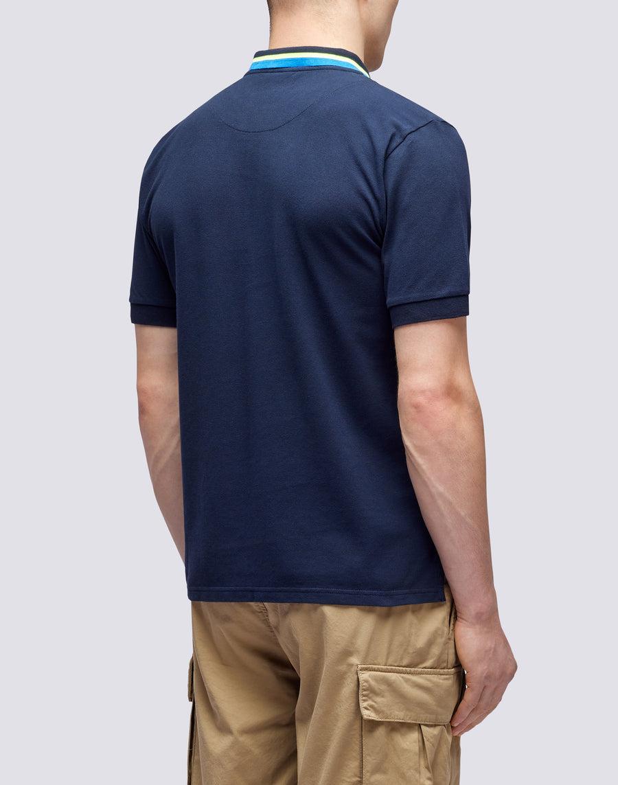 Sundek POLO IN COTONE PIQUET COMBINATO m997plpq500-32202 Shopping Online