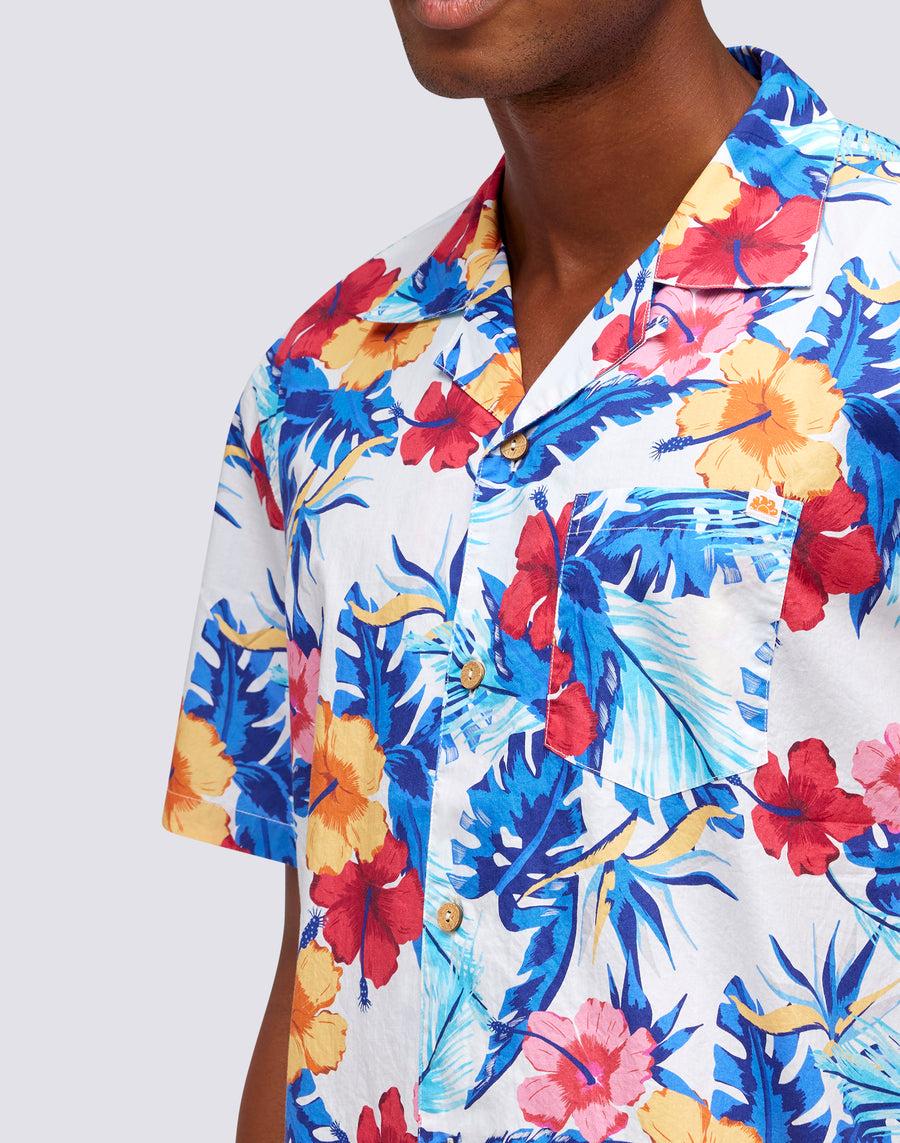 Sundek camicia con stampa floreale all over m817shmu100-004li Prezzo Ridotto