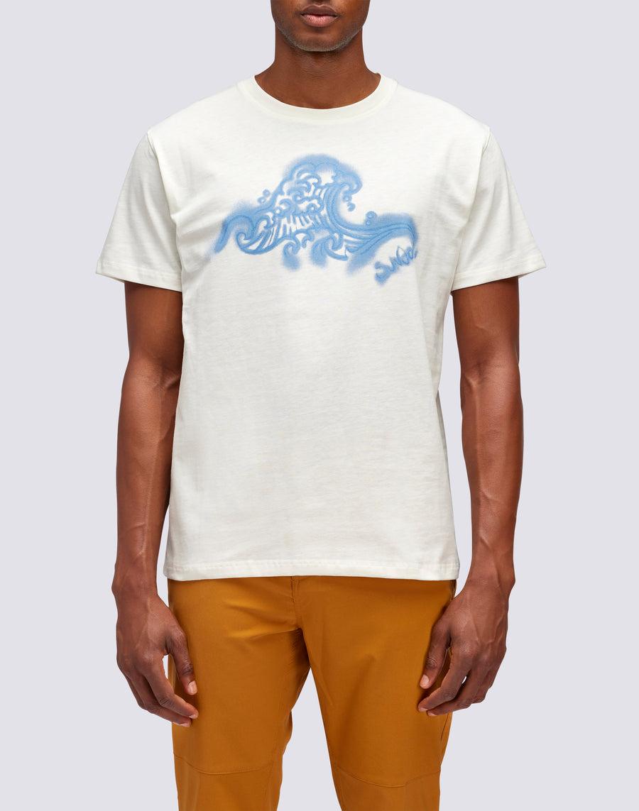 Sundek T-SHIRT WAVE PRINT m612tejs500-03901 Offerta