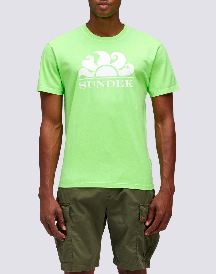 Sundek T-SHIRT LOGO PRINT m021tej78tc-24801 Vendita Calda