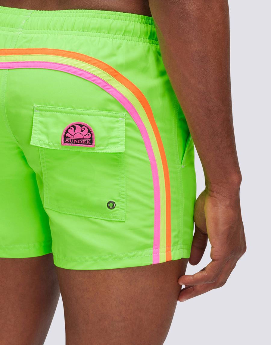 Sundek costume da bagno uomo fluo m504bdta100-24814 Vendita Economica