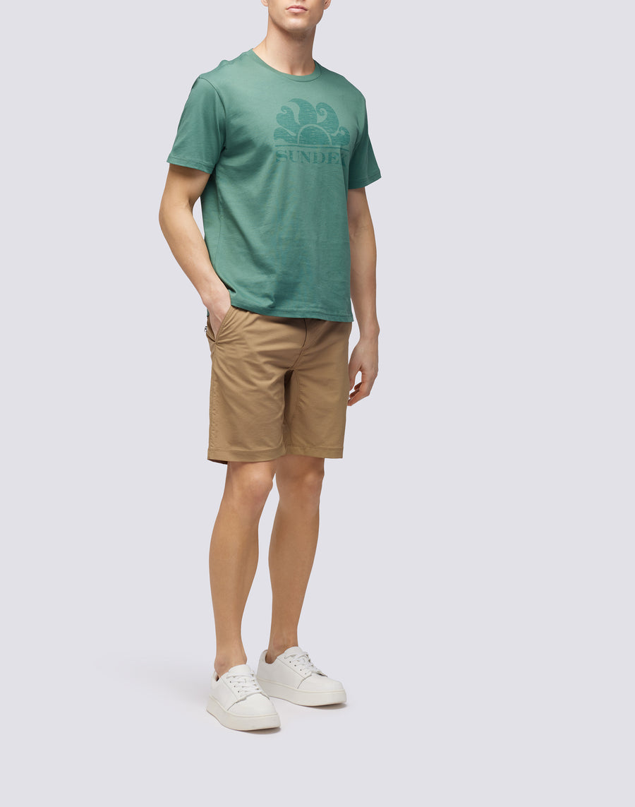 Sundek T-SHIRT MANICHE CORTE CON LOGO m021tej78ot-a1600 2025