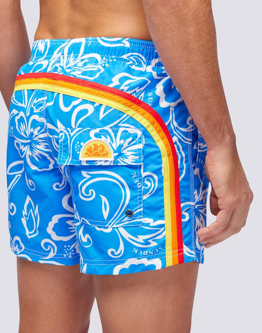Sundek BOARDSHORT STAMPA ARCHIVE HIBISCUS m504bdta1ia-616ia Vendita