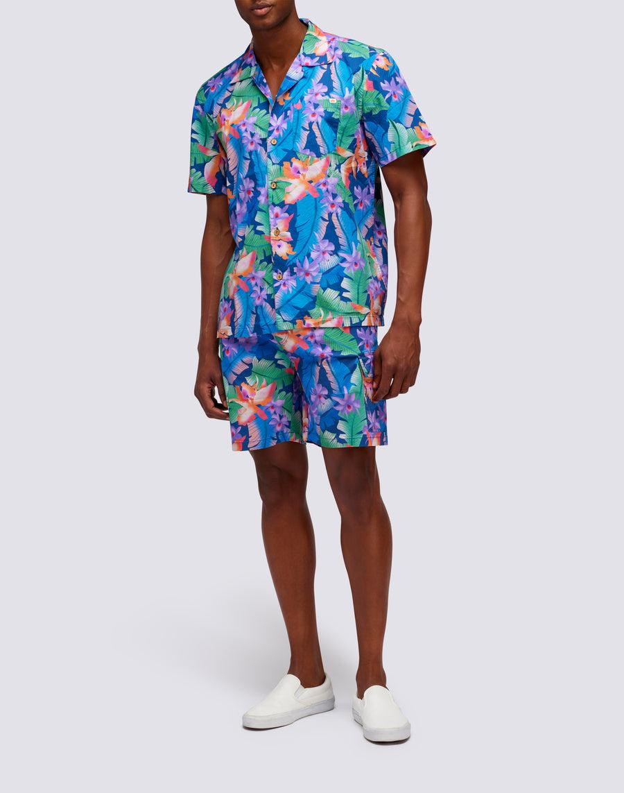 Sundek CAMICIA CON STAMPA FLOREALE ALL OVER m817shmu100-007o8 Promozione