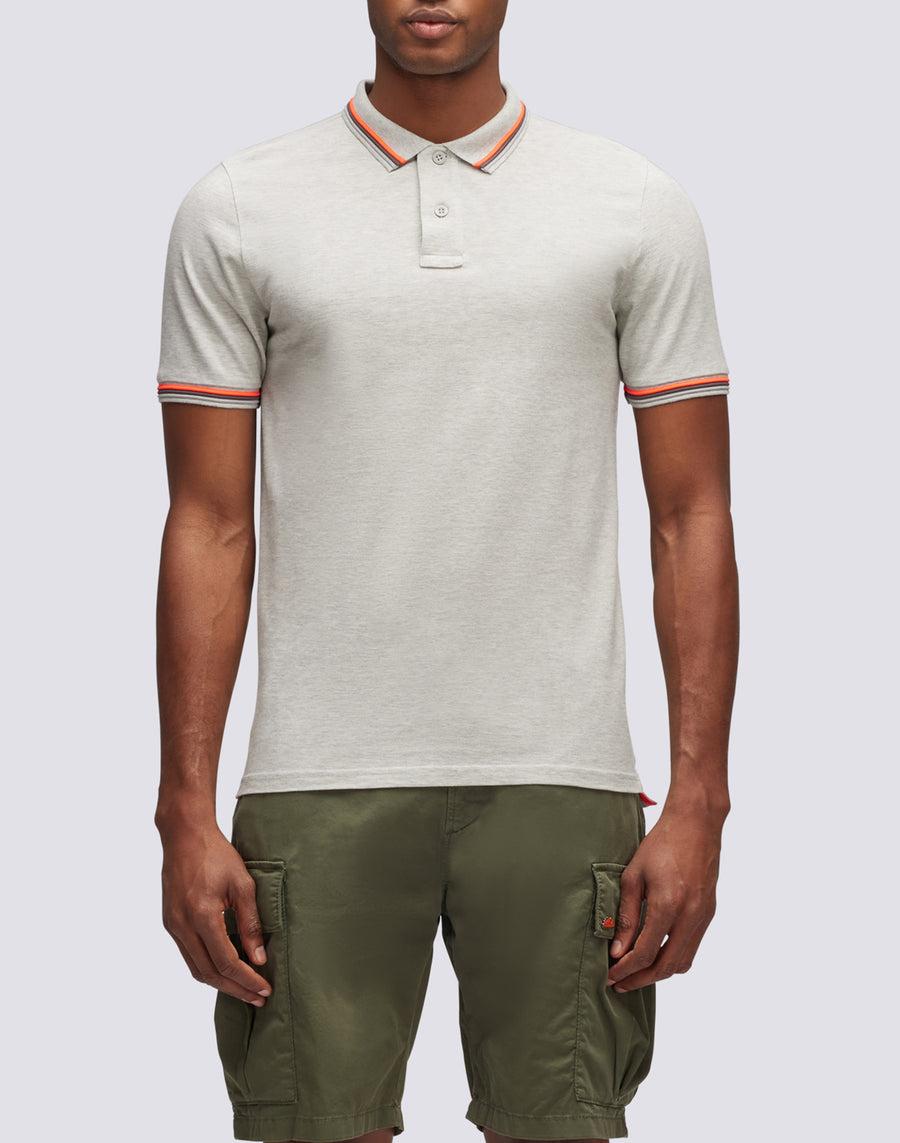 Sundek POLO BRICE IN COTONE PIQUET CON DETTAGLI TRICOLOR m779plj6500-02912 Saldi