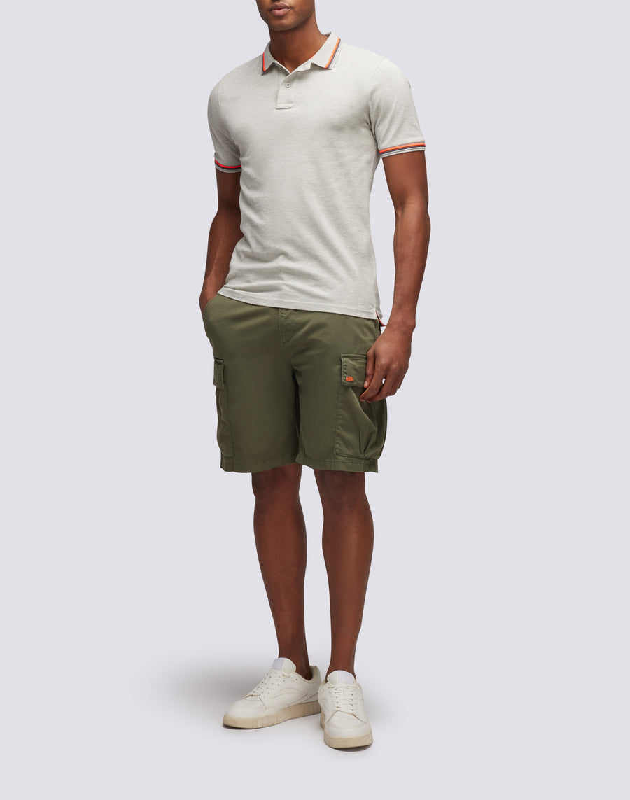 Sundek POLO BRICE IN COTONE PIQUET CON DETTAGLI TRICOLOR m779plj6500-02912 Saldi