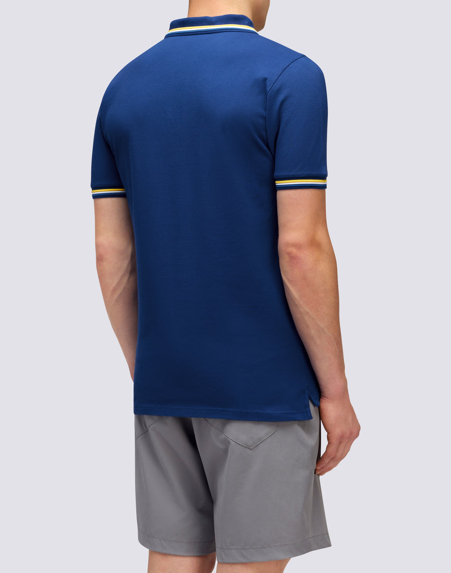 Sundek POLO BRICE IN COTONE PIQUET CON DETTAGLI TRICOLOR m779plj6500-a1701 Hotsell