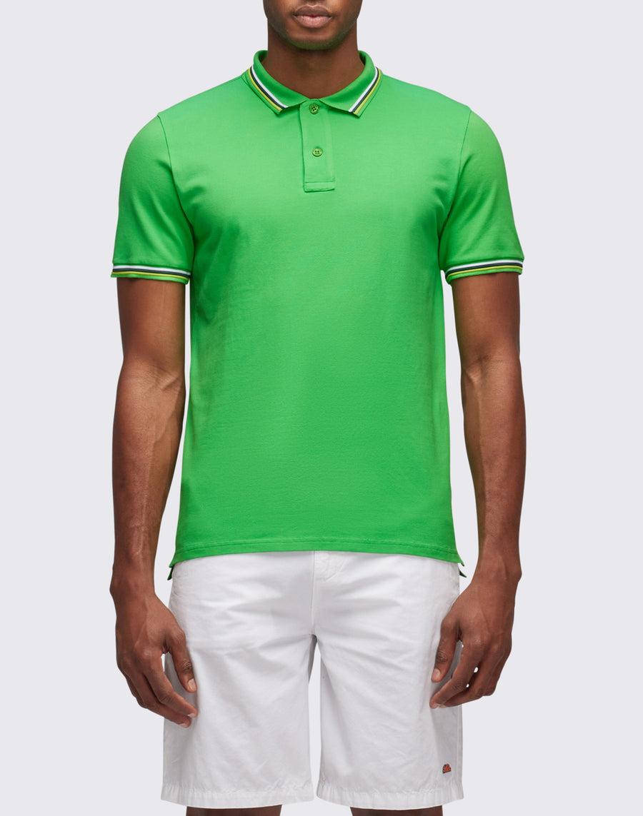 Sundek POLO BRICE IN COTONE PIQUET CON DETTAGLI TRICOLOR m779plj6500-a1801 Moda
