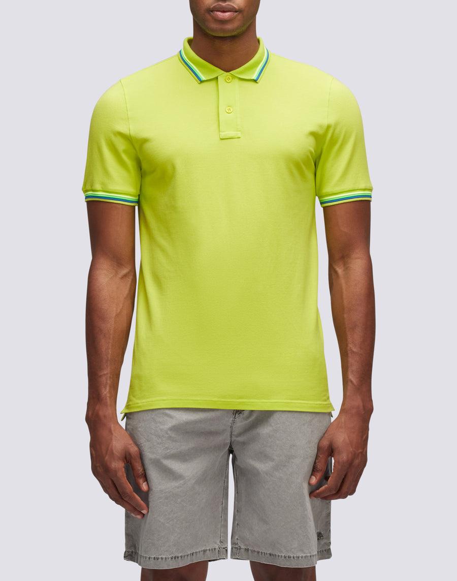 Sundek POLO BRICE IN COTONE PIQUET CON DETTAGLI TRICOLOR m779plj6500-69101 Italy