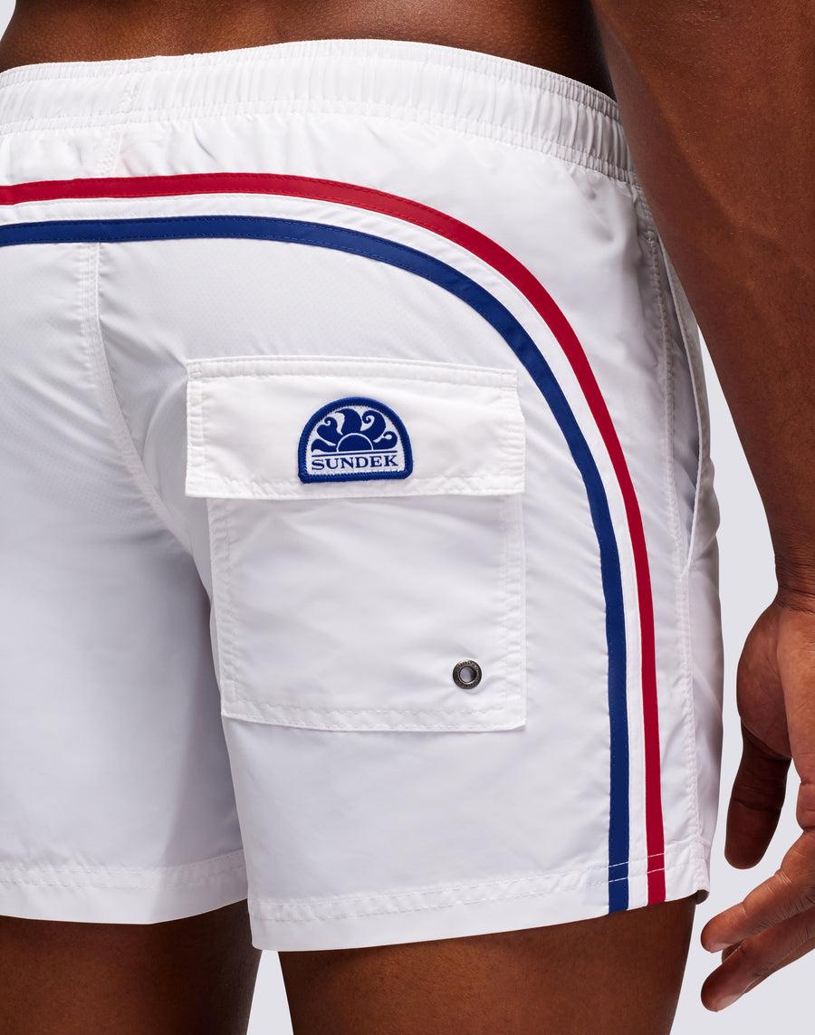 Sundek costume da bagno corto vita elasticata iconic taffeta m504bdta100-00641 Online