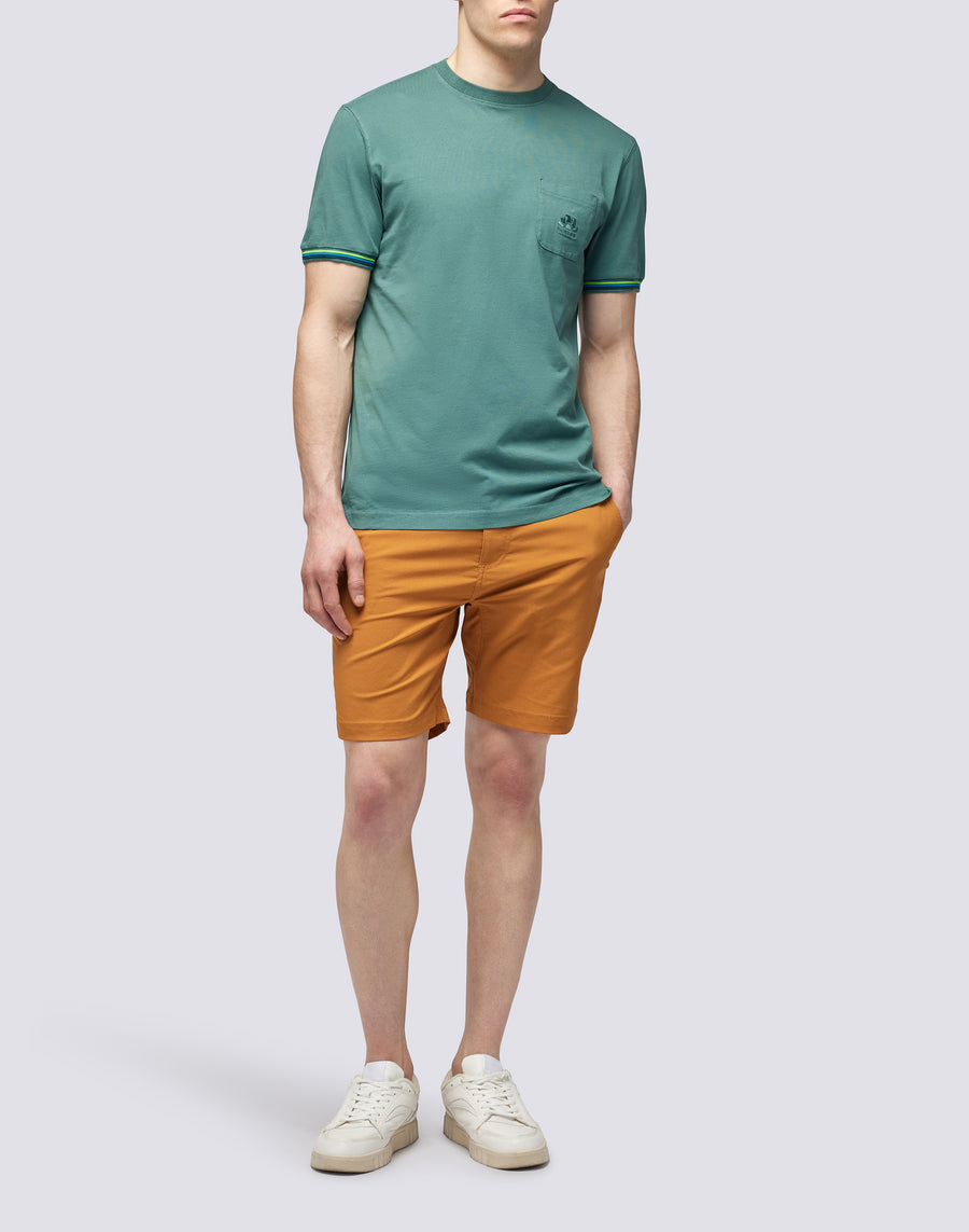 Sundek T-SHIRT FINN GIROCOLLO CON TASCHINO m775tej7800-a1601 Convenienza