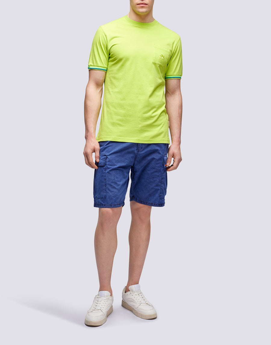 Sundek T-SHIRT FINN GIROCOLLO CON TASCHINO m775tej7800-69101 Novità