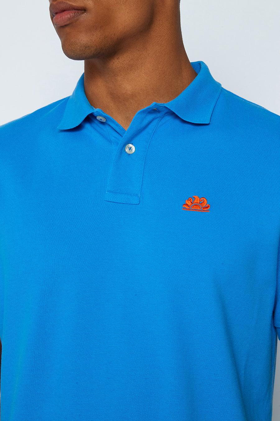 Sundek polo chadwick in cotone piquet M795PLPQ500-97101 Qualità