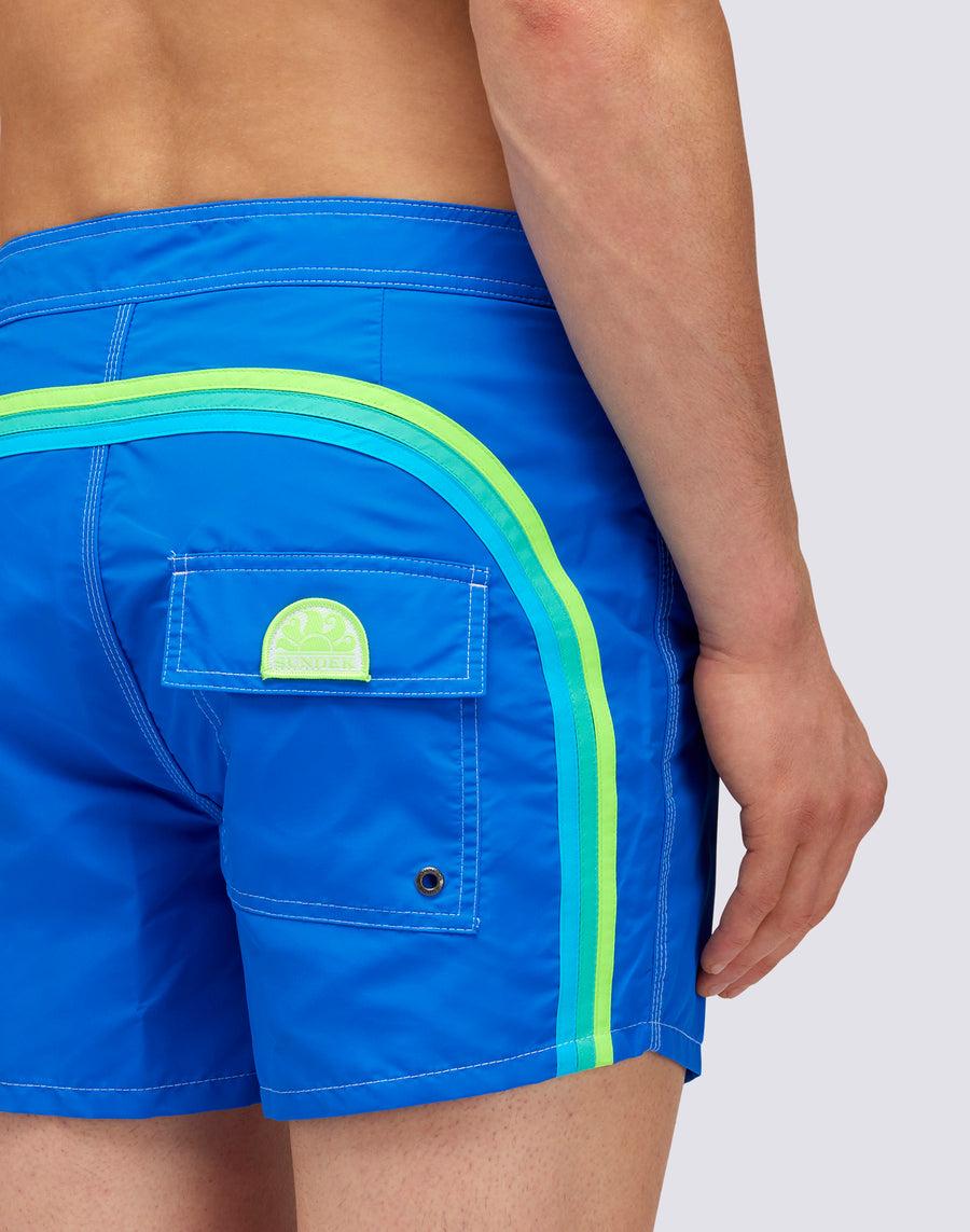 Sundek COSTUME DA BAGNO CORTO VITA FISSA ICONIC TAFFETA m502bdta100-a2201 Novità