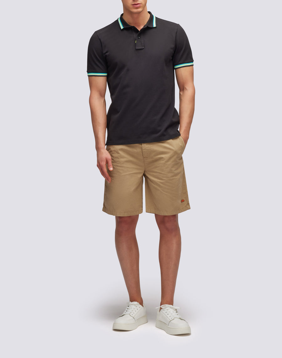 Sundek polo brice in cotone piquet con dettagli tricolor M779PLJ6500-00435 Offerta