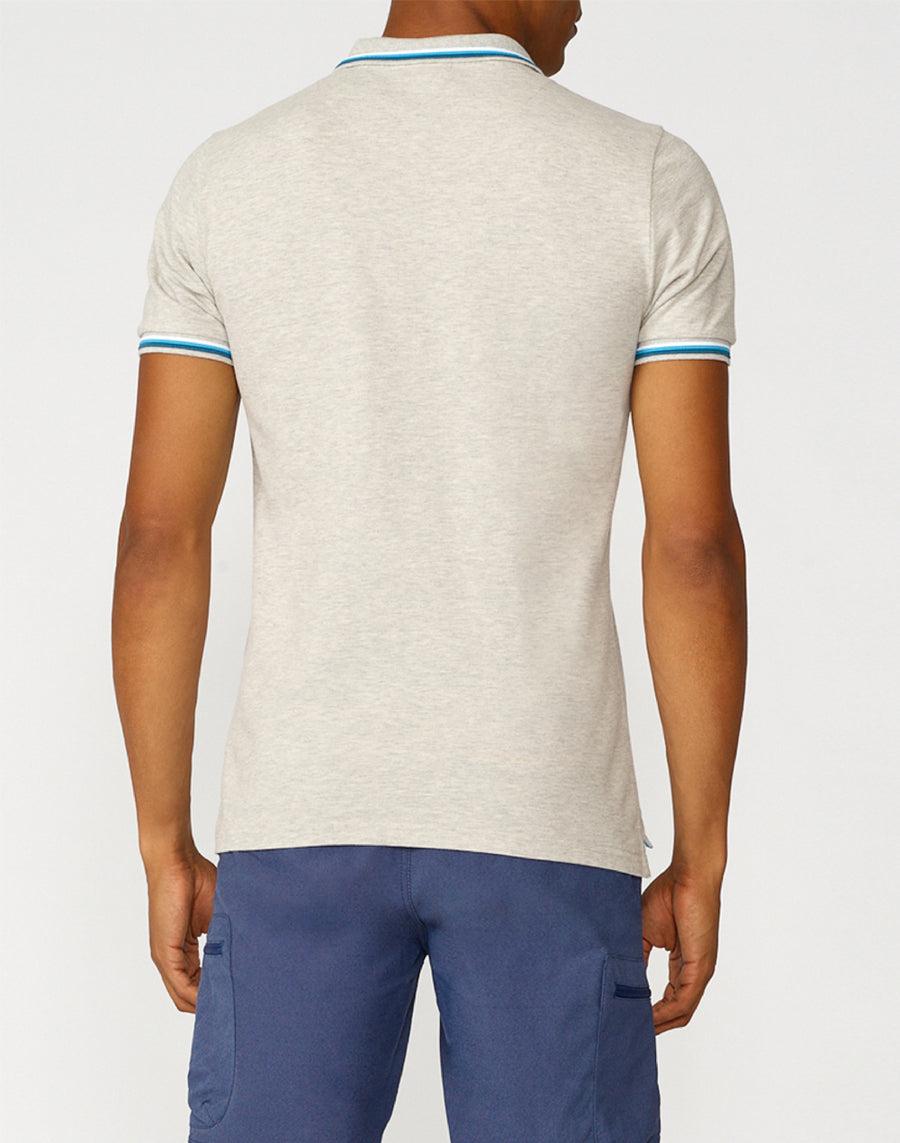 Sundek polo brice in cotone piquet con dettagli tricolor M779PLJ6500-02911 Vendita