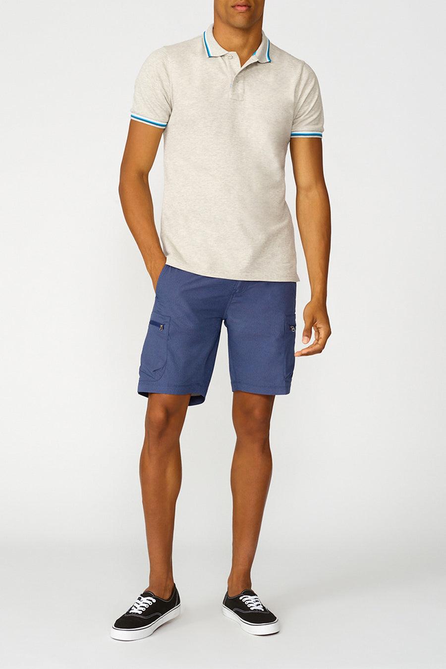 Sundek polo brice in cotone piquet con dettagli tricolor M779PLJ6500-02911 Vendita
