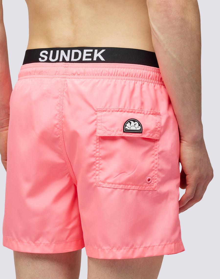Sundek COSTUME DA BAGNO CORTO VITA ELASTICATA LIGHT POLY m721bdp0300-94801 Spedizione Gratuita