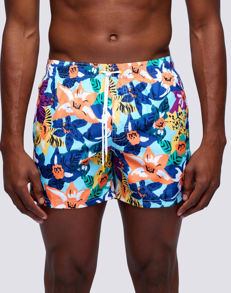 Sundek BOARDSHORT STAMPA NABIS BLOOM m504bdrt3nb-310nb Vendita Calda