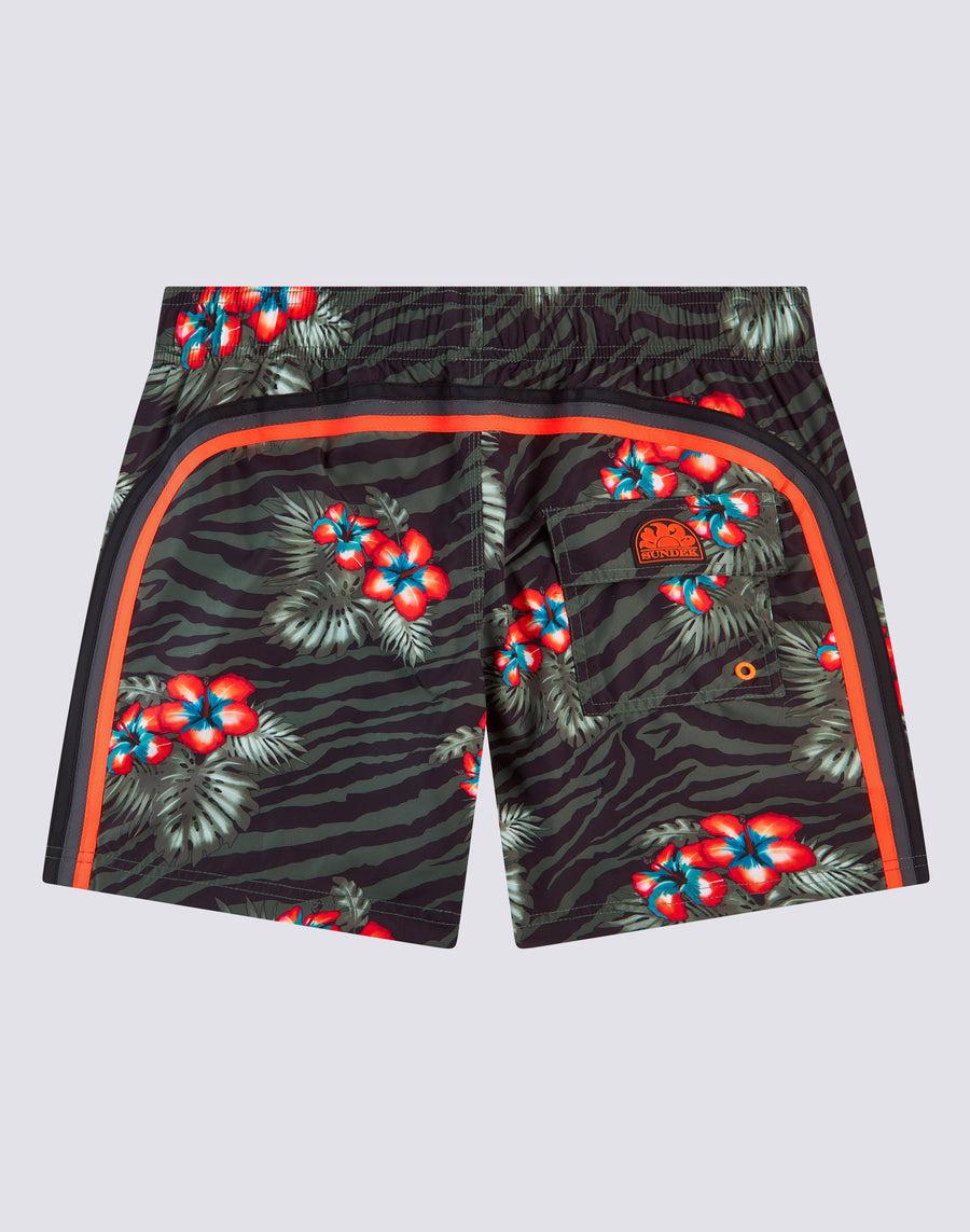 Sundek COSTUME STAMPA JUNGLE HIBI m505bdrt32h-a272h Sconto