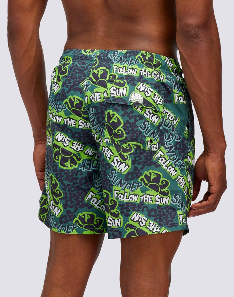 Sundek COSTUME STONEAGE PRINT m665bdrt4tg-a16tg Online