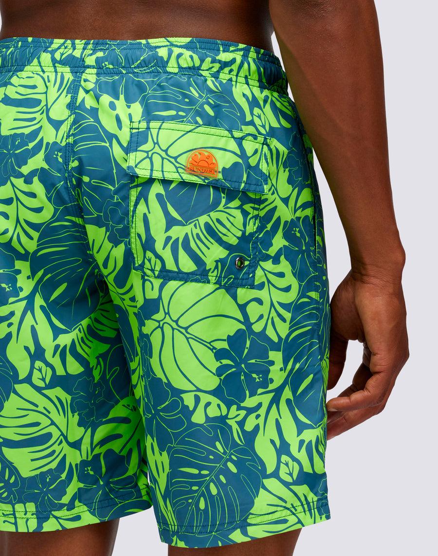 Sundek BOARDSHORT STAMPA LEAF POWER m717bdrt42l-a342l Outlet