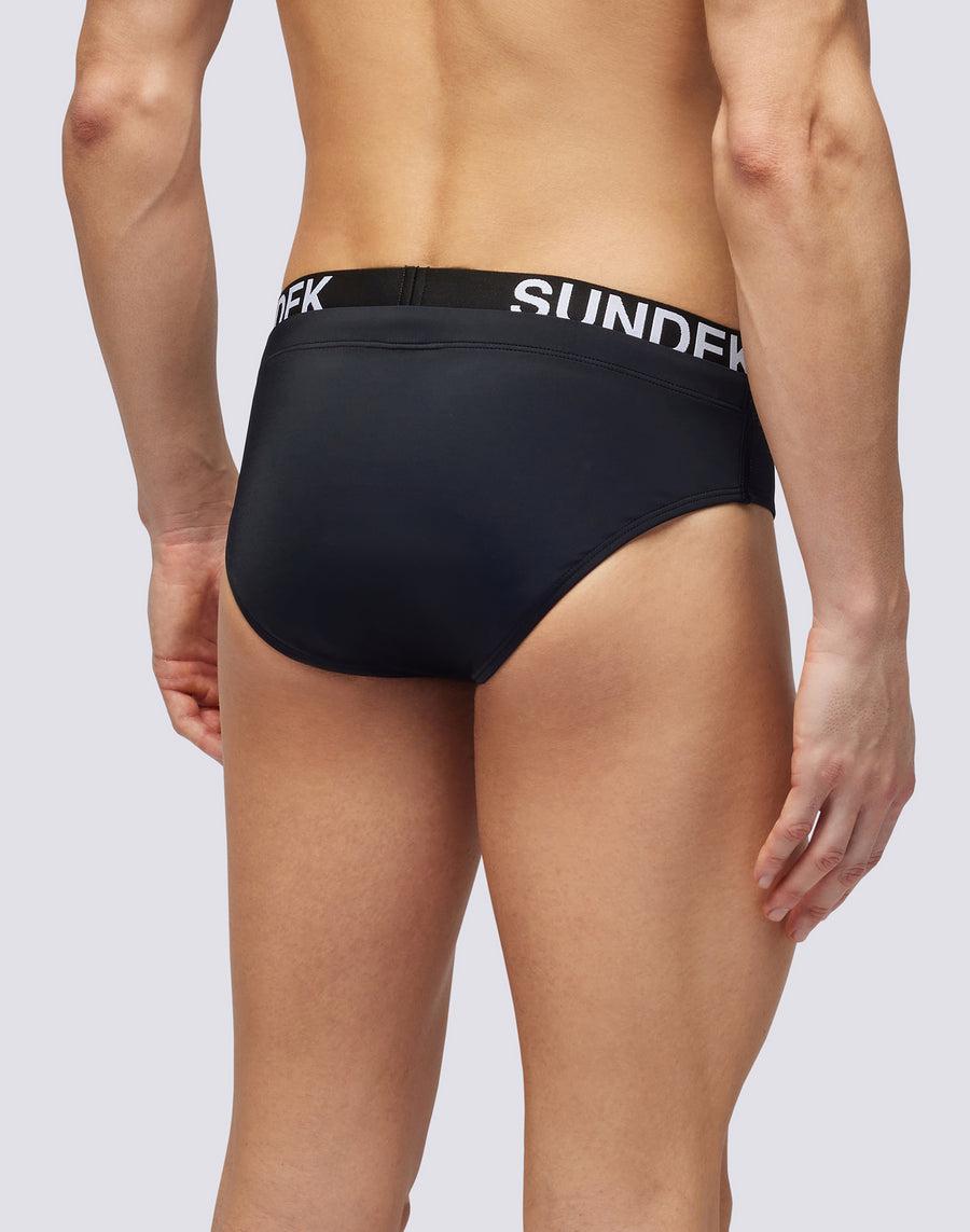 Sundek SLIP CON ELASTICO LOGO m309ssl3000-00401 Italia