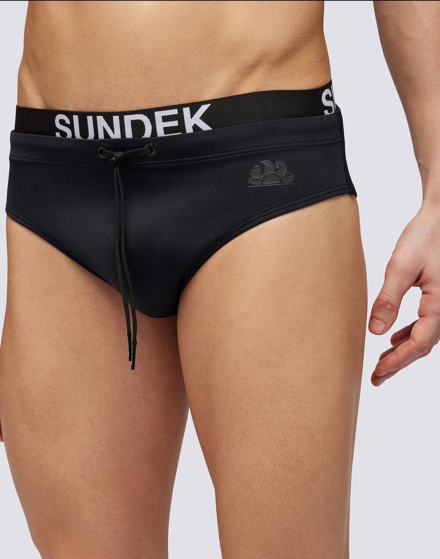 Sundek SLIP CON ELASTICO LOGO m309ssl3000-00401 Italia