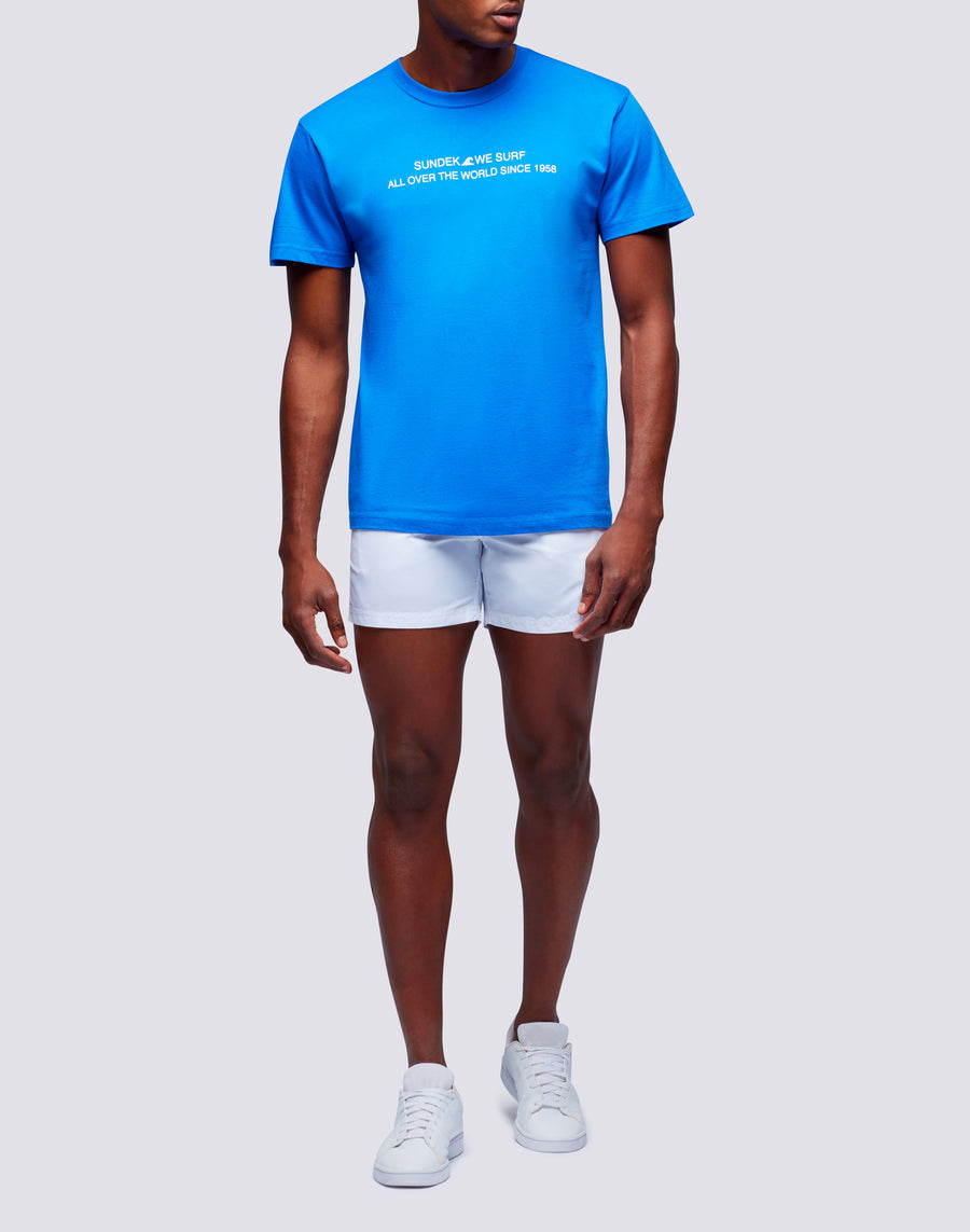 Sundek t-shirt uomo in cotone capsule flag m633bdrt4km-008km In Linea