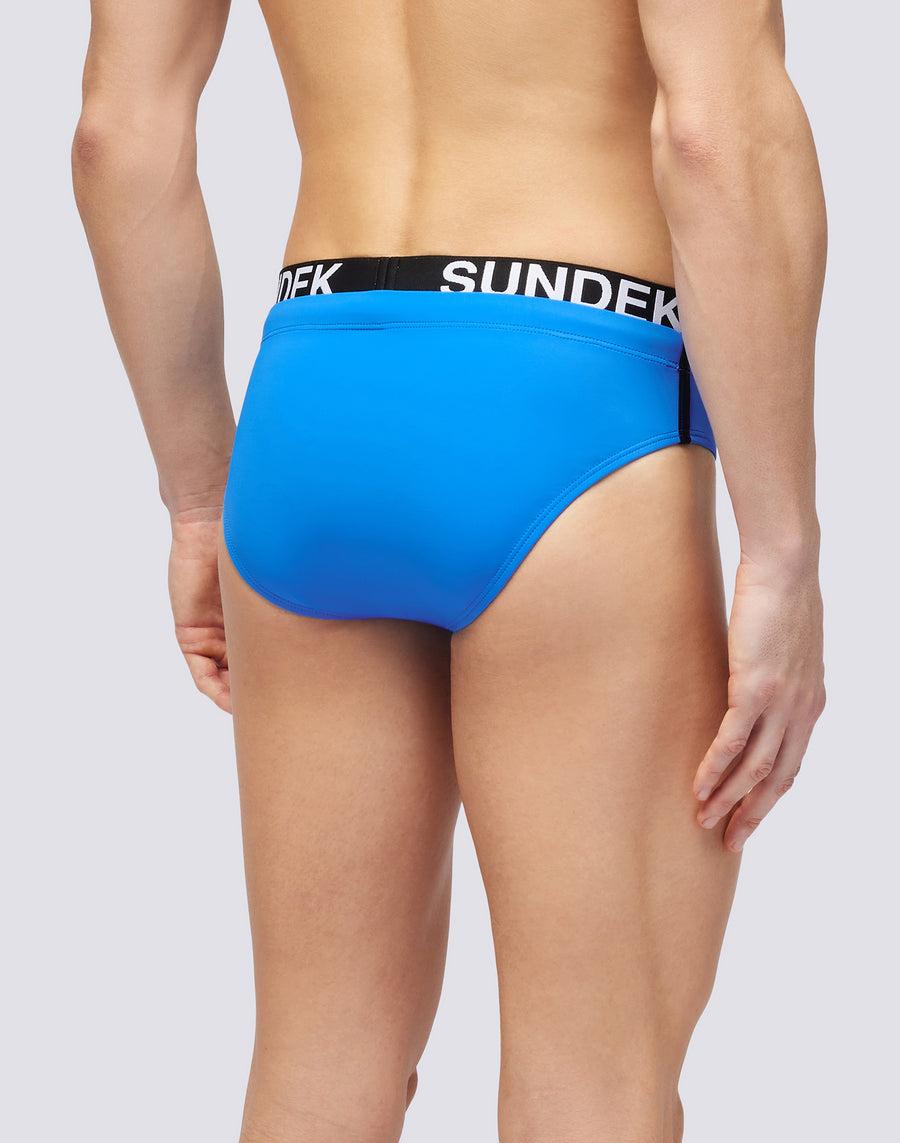 Sundek SLIP CON ELASTICO LOGO m309ssl3000-08901 Vendita